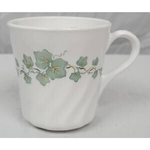 Corning Ware Corelle Callaway Swirl Ivy Tea Coffee Cup Mug